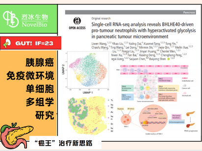 GUT重磅來襲！單細胞+空轉(zhuǎn)+免疫熒光的王炸組合，烈冰助力交大醫(yī)學(xué)院研究團隊解析胰腺癌免疫微環(huán)境